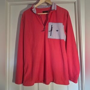 Southern Marsh Red and White Men's Shirt